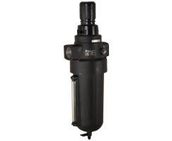 Filtro/Regulador, 3/4 NPT, vaso metálico, dren automático, 40µ (micrones), rango de ajuste 4 a 123 psi, con manómetro, con alivio, Pmax 250 psi, serie 17, IMI Norgren.