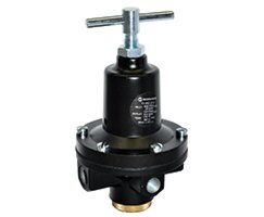 Regulador de presión, 1/2"NPT, rango de ajuste 5 a 125 psi, Pmax 400 psi, con manómetro, con alivio, IMI Norgren.