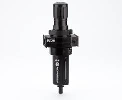 Filtro/Regulador, 1/2 NPT, vaso metálico, dren automático, 5µ (micrones), rango de ajuste 4 a 145 psi, con manómetro, con alivio, Pmax 246 psi, Serie 64 Olympian Plus, IMI Norgren.
