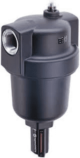 Filtro coalescente, 1-1/2 NPT, vaso metálico, dren automático, con Indicador Visual de Servicio (IVS), IMI Norgren.